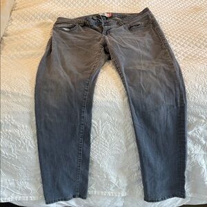 CAbi women’s Charcoal Straight stretchy Jeans